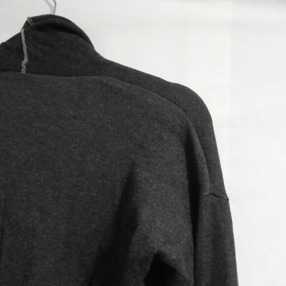 DYNAMITE | medium | Charcoal Long Sleeve Open Front Cardigan With Pockets | NWT - Picture 14 of 16
